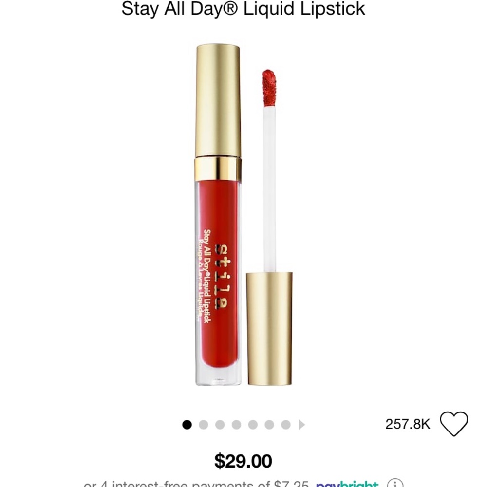 BNWT STILA LIPSTICK BESO